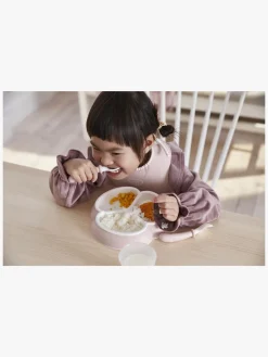 BABYBJORN Spisetid-BabyBjörn Tallerkensæt 2-pak, Lyserød