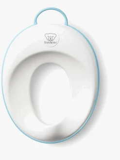 Badeværelset|BABYBJORN BabyBjörn Toiletsæde til Børn, Hvid/Turkis Blå/Hvid