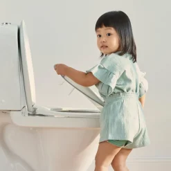 Badeværelset|BABYBJORN BabyBjörn Toiletsæde til Børn, Hvid/Grå Grå/Hvid