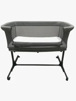 Børn BabyDan Børnesenge & Tilbehør-Bedside Multi Crib, Grå Mesh