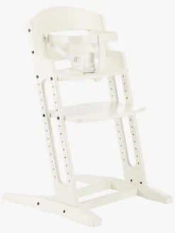 Højstole & Tilbehør|BabyDan Danstolen Højstol & Hynde, Hvid/Beige