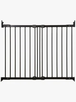 Sikkerhed|BabyDan Flexi Fit Skruegitter Metal, Sort