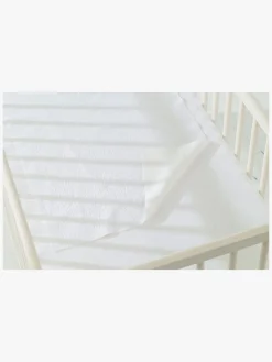 Sengetøj|BabyDan Frottéunderlag 50x90, Hvid