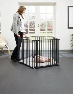 BabyDan Sikkerhed-Kravlegård Flex inkl. Legetæppe