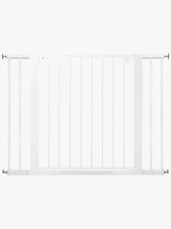 Sikkerhed|BabyDan Premier Sikkerhedsgitter + 4 Forlængerdele, Hvid