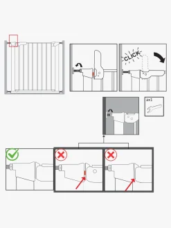 Sikkerhed|BabyDan Premier Sikkerhedsgitter + 2 Forlængere, Sort