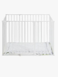 Sikkerhed|BabyDan Square Kravlegård 105x72x71 cm, Hvid