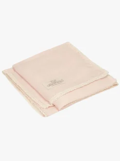 Børn BabyMatex Interiør-Babytæppe i Hør 75 x 100 cm, Lyserødt