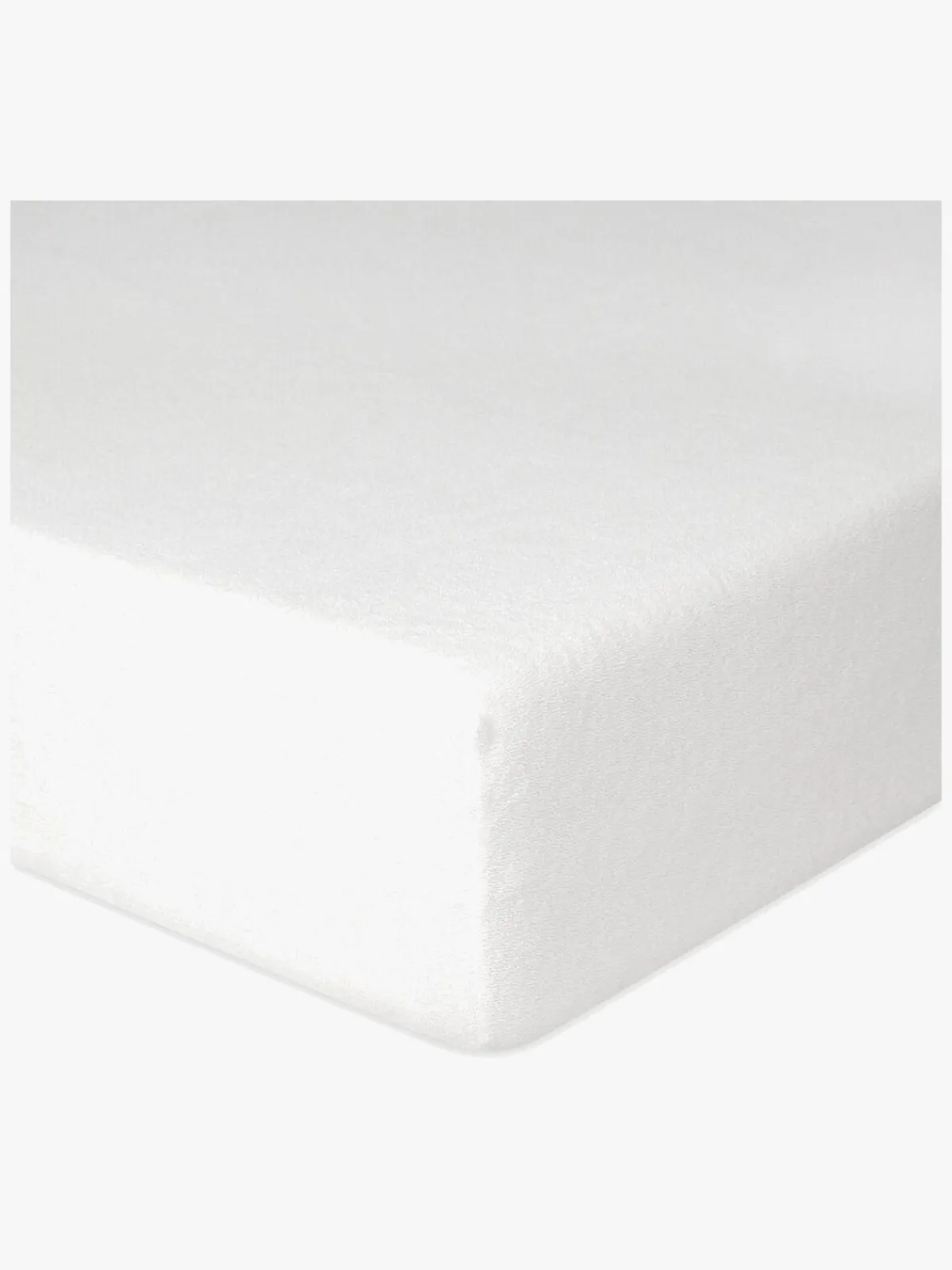 Sengetøj|BabyMatex Classic Frotté Stræklagen til Tremmeseng 60 x 120 cm, Hvid