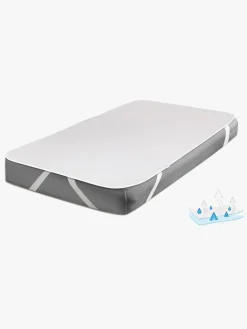 Sengetøj|BabyMatex Hygienic Jersey Rullemadras til Juniorseng 80x160 cm Åndbar og Vandtæt, Hvid