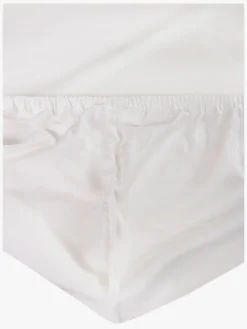 Sengetøj|BabyMatex Hygienic Jersey Vandtæt Stræklagen til Juniorseng 80 x 160 cm, Hvid