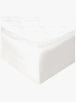 Sengetøj|BabyMatex Hygienic Jersey Vandtæt Stræklagen til Tremmeseng 40 x 90 cm, Lysegrå Grå