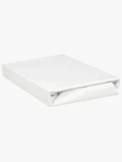 Sengetøj|BabyMatex Hygienic Jersey Vandtæt Stræklagen til Tremmeseng 40 x 90 cm, Lysegrå Grå