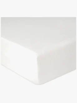 Børn BabyMatex Sengetøj-Hygienic Jersey Vandtæt Stræklagen til Tremmeseng 60 x 120 cm, Hvid