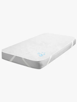 Sengetøj|BabyMatex Hygienic Stabile Rullemadras til tremmeseng 60x120 cm Vandtæt, Hvid