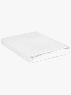 Børn BabyMatex Sengetøj-Jersey Stræklagen til Tremmeseng 60 x 120 cm, Hvid