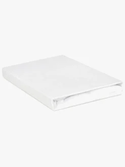 Sengetøj|BabyMatex Jersey Stræklagen til Børnesenge 80 x 160 cm, Hvid