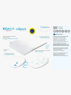 Børnesenge & Tilbehør|BabyMatex Klin Air Vandtæt Babypude 36 x 60 cm, Hvid