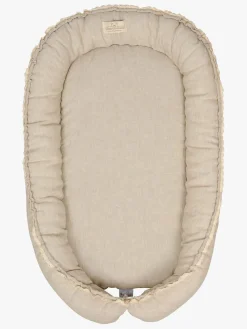 Børn BabyMatex Børnesenge & Tilbehør-Prestige Babynest Hør 55 x 80 cm, Beige