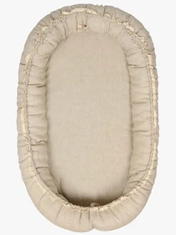 Børn BabyMatex Børnesenge & Tilbehør-Prestige Babynest Hør 55 x 80 cm, Beige