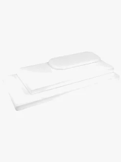 Børn BabyMatex Madrasser|Børnesenge & Tilbehør-Softi Simpli Barnevognsmadras i skum 40 x 90 cm