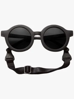 Tilbehør|BabyMocs Signature Soft Bøjelige Solbriller til Børn På 1-8 År, Sort