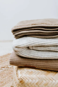 Interiør|BabysOnly Baby's Only Baby Crib Tæppe Sense, Clay Grå