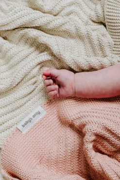 Interiør|BabysOnly Baby's Only Baby Crib Tæppe Grace, Beige