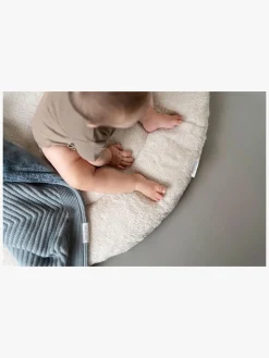 Børn BabysOnly Interiør-Baby's Only Baby Crib Tæppe Teddy Grace, Nordic Blue