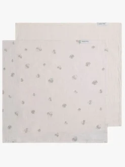 Stofbleer, Nusseklude & Babytæpper|BabysOnly Baby's Only Babysvøb 115x115 2-pak, Tender Linen Beige