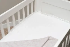 Børn BabysOnly Sengetøj-Baby's Only CALM Stræklagen 60x120, White