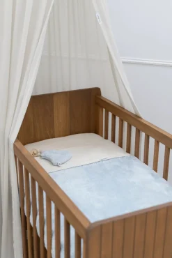 Interiør|BabysOnly Baby's Only Cot Tæppe Cozy, Misty Blue Blå
