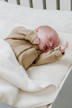 Interiør|BabysOnly Baby's Only Cot Tæppe Cozy, Warm Linen Beige