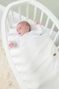 Børn BabysOnly Interiør-Baby's Only Cot Tæppe Sense, White