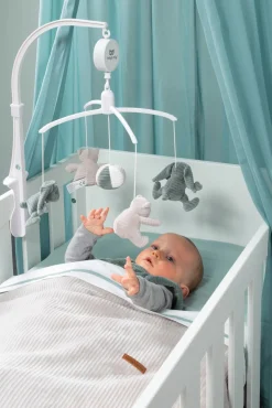 Interiør|BabysOnly Baby's Only Cot Tæppe Sense, Pebble Grey Grå