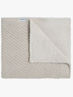 Interiør|BabysOnly Baby's Only Cot Tæppe Teddy Grace, Warm Linen Beige