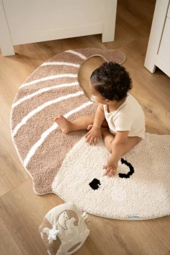 Gulvtæpper|BabysOnly Baby's Only Gulvtæppe 90x109, 90x109, Star Heaven Brun/Beige