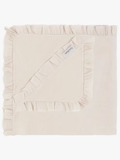 Børn BabysOnly Interiør-Baby's Only Hooded Baby Tæppe Calm, Warm Linen