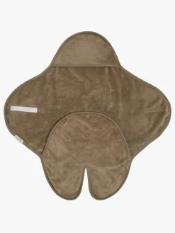 Børn BabysOnly Interiør-Baby's Only Hooded Baby Tæppe med Fødder Cozy, Clay