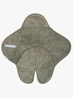 Interiør|BabysOnly Baby's Only Hooded Baby Tæppe med Fødder Cozy, Urban Green Grøn