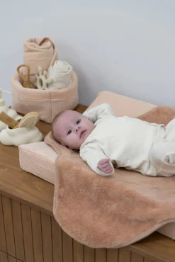 Interiør|BabysOnly Baby's Only Hooded Baby Tæppe med Fødder Cozy, Tuscany Beige