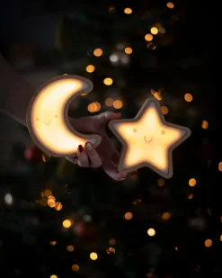 Lamper & Belysning|BabysOnly Baby's Only Natlampe, Star Wonder Brun