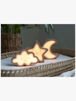 Lamper & Belysning|BabysOnly Baby's Only Natlampe, Star Wonder Brun