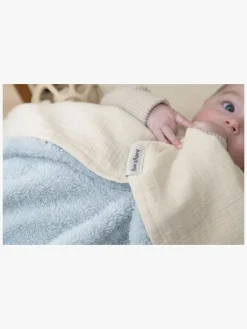 Interiør|BabysOnly Baby's Only Newborn Tæppe Cozy, Misty Blue Blå