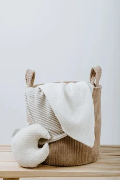 Børn BabysOnly Opbevaring-Baby's Only Opbevaringskurv Sense 38cm, Clay