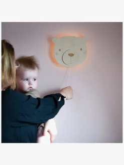 Børn BabysOnly Lamper & Belysning-Baby's Only Væglampe, Bear Wonder