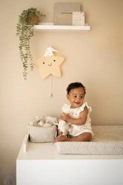 Lamper & Belysning|BabysOnly Baby's Only Væglampe, Star Heaven Beige