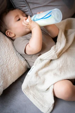 Stofbleer, Nusseklude & Babytæpper|BabysOnly Baby's Only 65x65 Tæppe/ Stofble i Musselin 2-pak, Tender Clover Beige