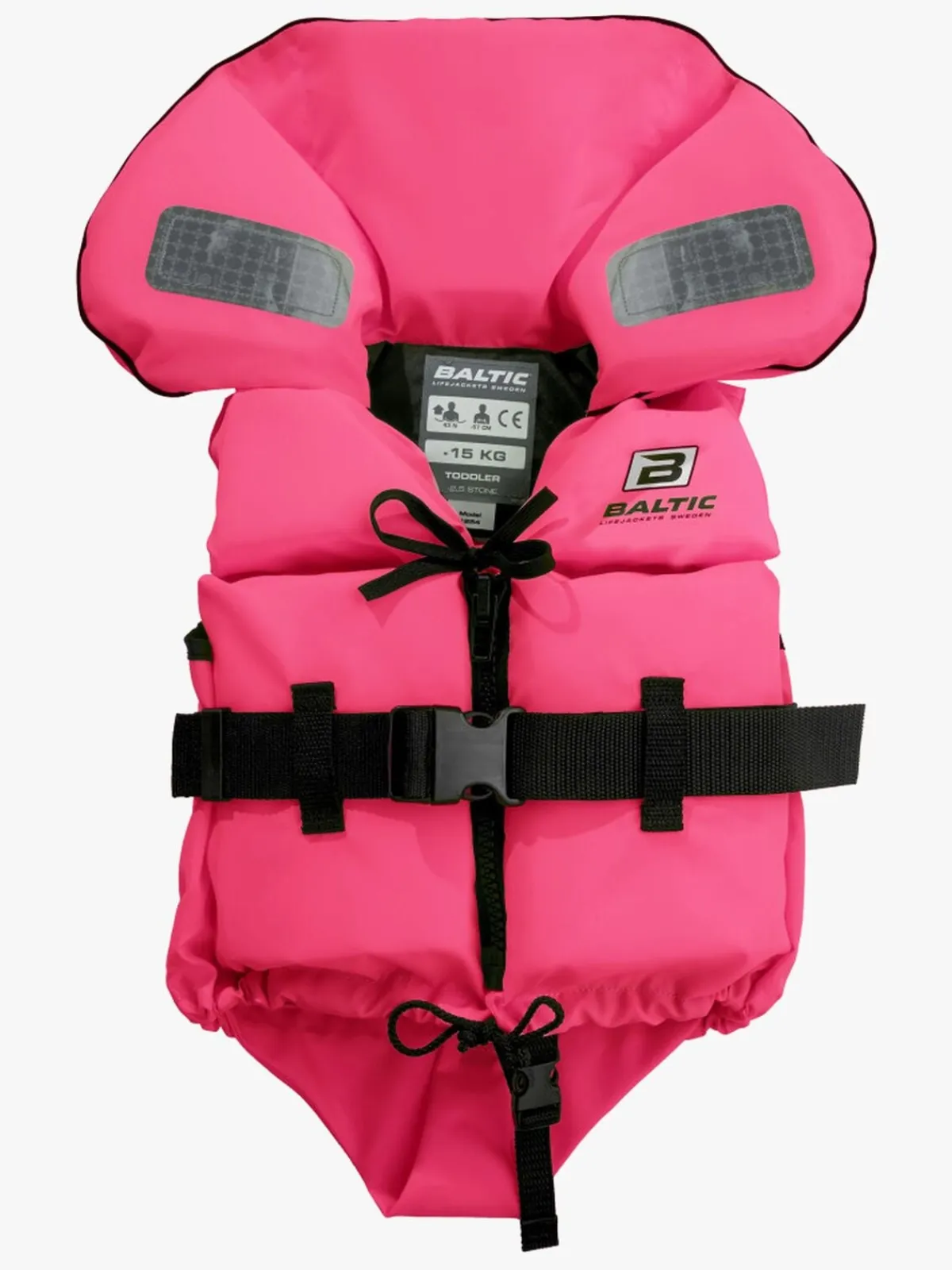 Friluftsliv|Baltic Split Front 3-15 kg Redningsvest, Lyserød