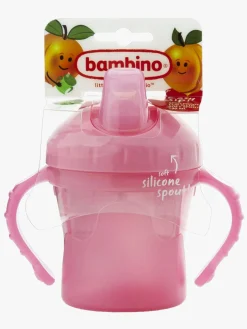 Bambino Spisetid-Easy sip! Tudekop, Lyserød